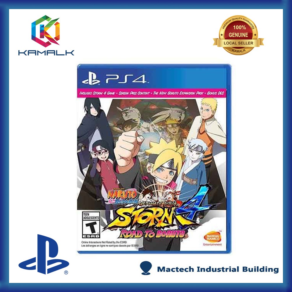 Ps4 Naruto Shippuden Ultimate Ninja Storm 4 Road To Boruto R All Shopee Singapore