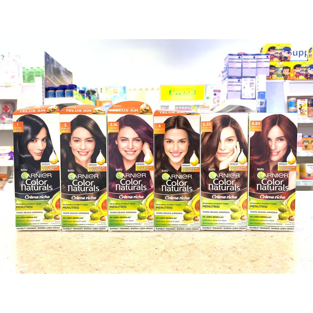 Shop Malaysia Garnier Hair Color Naturals Creme Riche Shopee Singapore