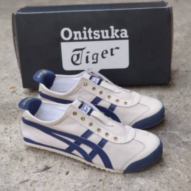 onitsuka tiger cream navy