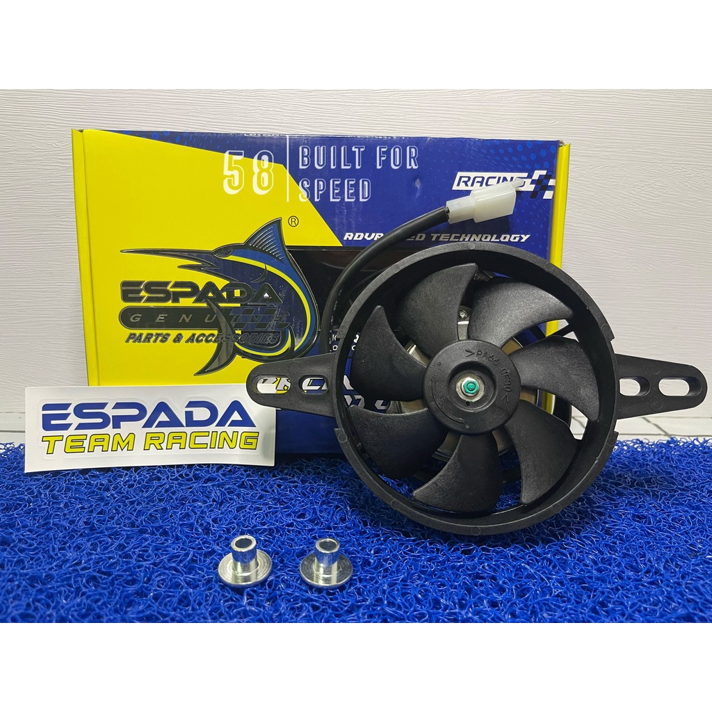 Espada Racing Radiator Fan Big LC135 V1 - V7 / spark 135 / excited 135 Bigger fan motor ***120mm***