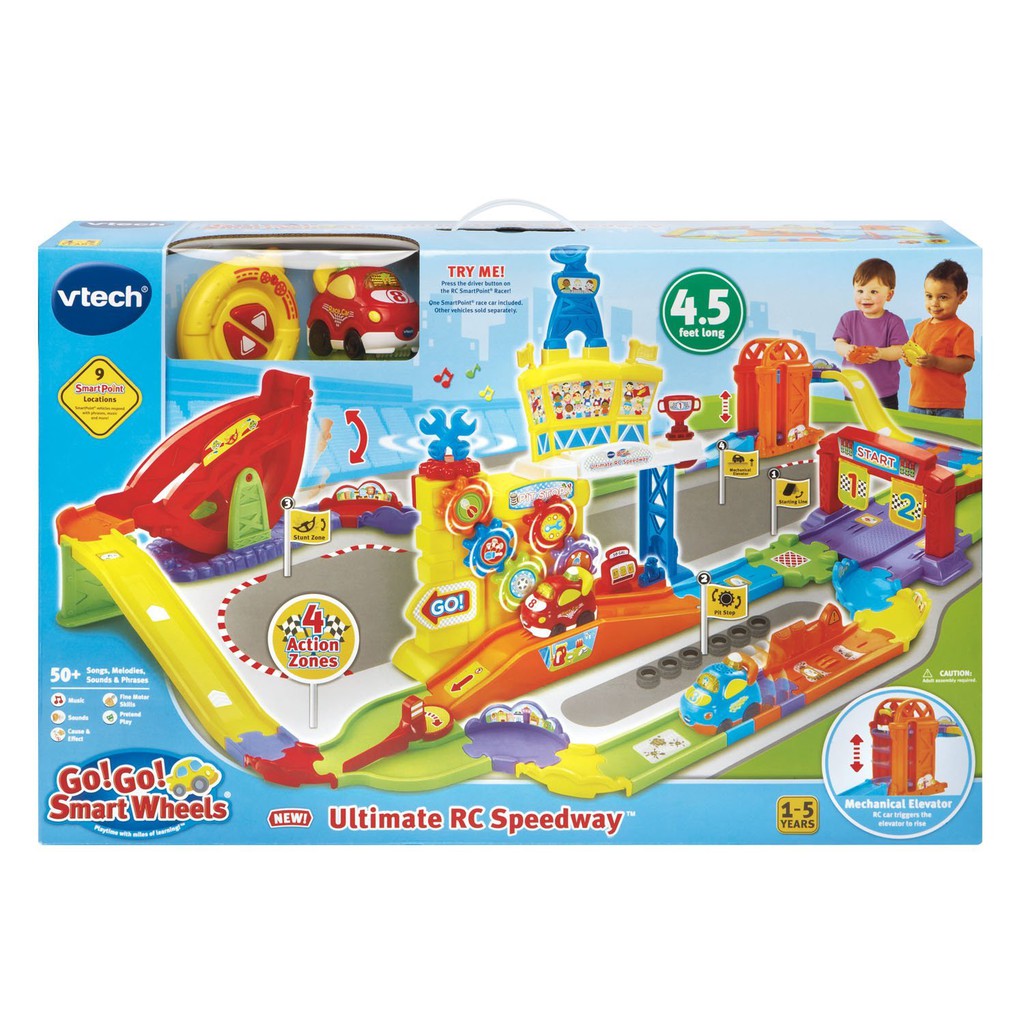 vtech smart wheels ultimate rc speedway