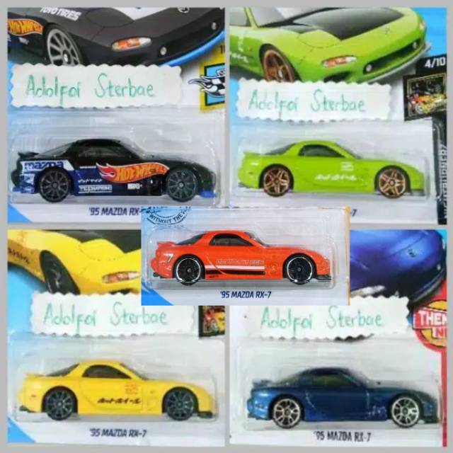 hotwheel rx7
