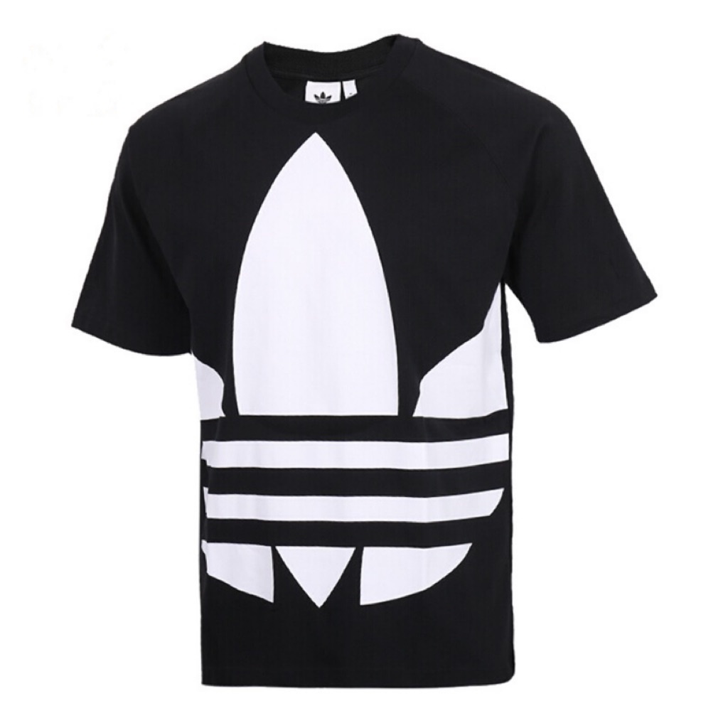 adidas big logo tee