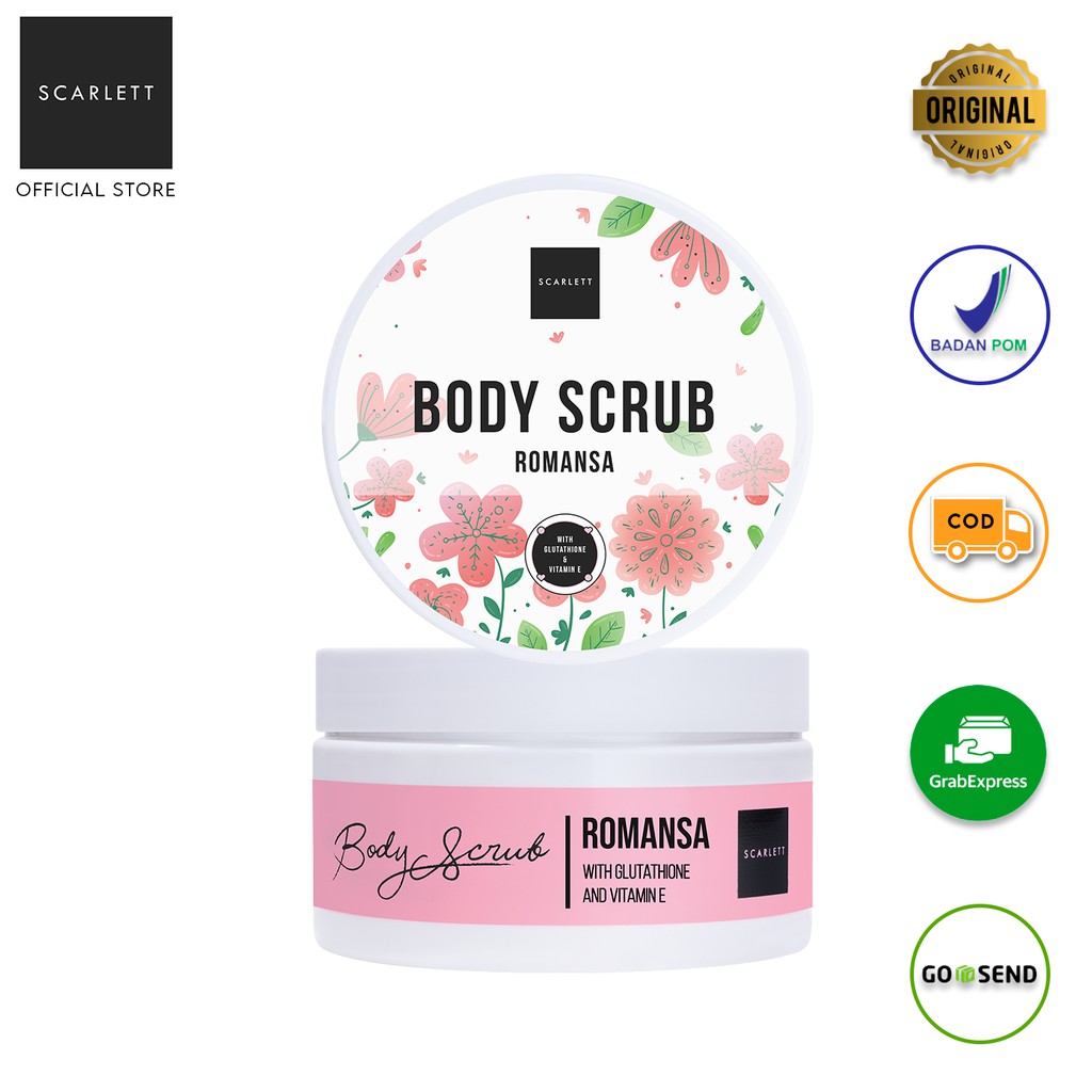 Romansa Scarlett Whitening Body Scrub Shopee Singapore