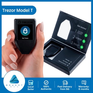 Trezor Model T Cryptocurrency Hardware Wallet Store Encrypt Coins Passwords And Other Digital Keys Crypto Wallet