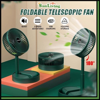 [⭐SG Seller] Mini Desk Fan USB Rechargeable Portable Table Fan Foldable Storage Removable Front Cover 3-Speed 风扇