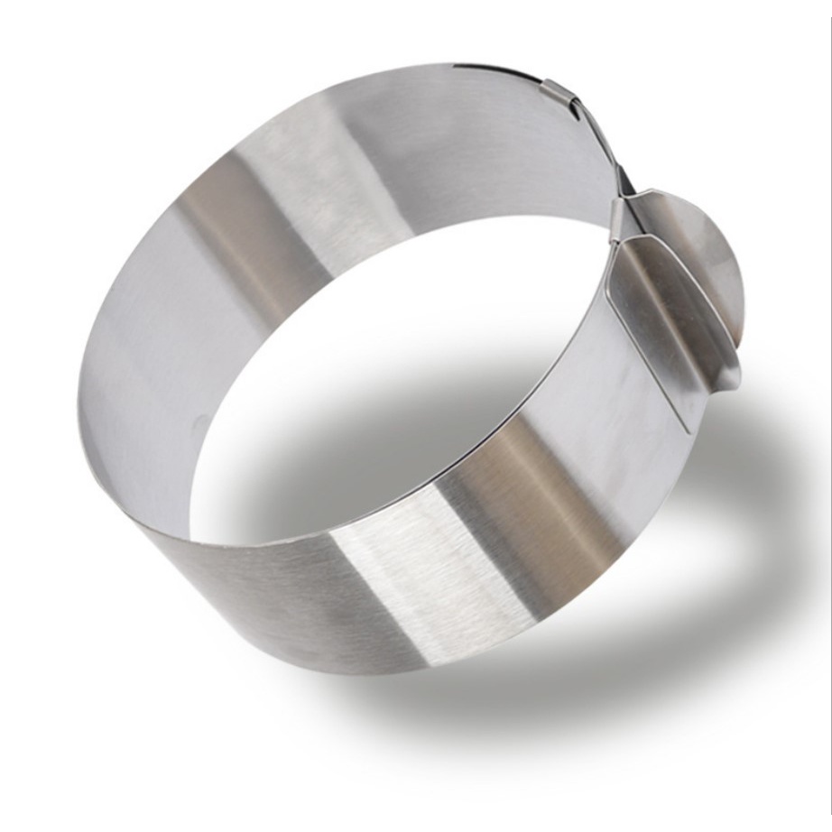 SM089 Adjustable Stainless Steel Mousse Cake Ring Round 6-12 inch ...