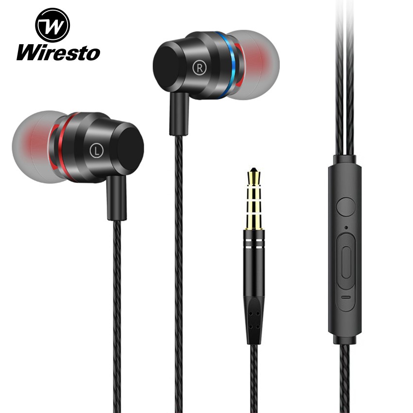 wiresto in ear headphones