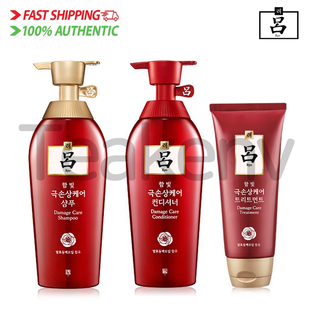 [Ryo] Korean Herbal Anti Hair loss Damaged Hair Shampoo 500ml