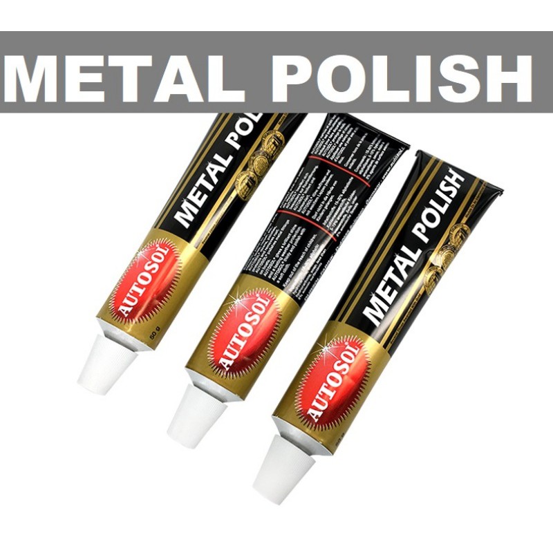 Autosol Metal Polish Paste Cream For Chrome Copper Brass Shopee Singapore