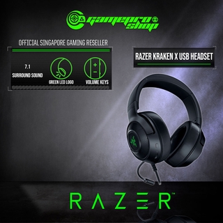 Razer Kraken X For Console Multi Platform Wired Gaming Headset Shopee Singapore