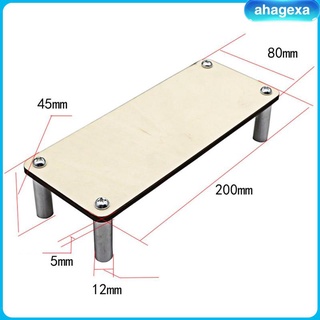 [Ahagexa] Wood Display Riser Ladder Shelf Stand  For Action Figures Collections #3
