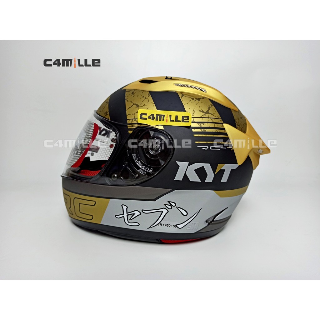 Logo Kyt Rc7 / Pemasangan flat visor kyt r10 di kyt rc10 ...