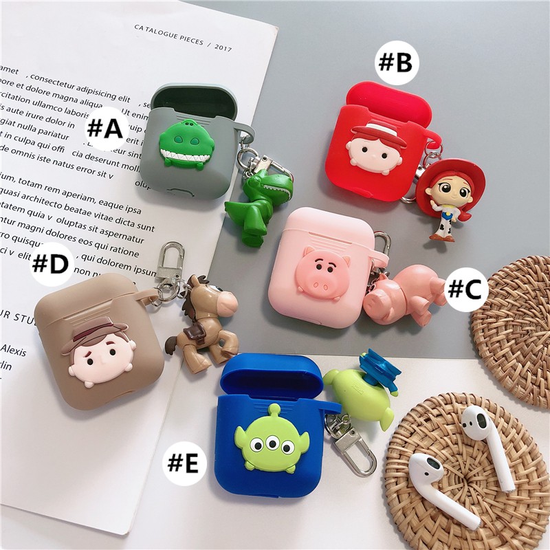 Apple Airpods Case Airpods Covers Soft Case Airpods 2 Earphone Case Toy Story Cartoon Shopee Singapore