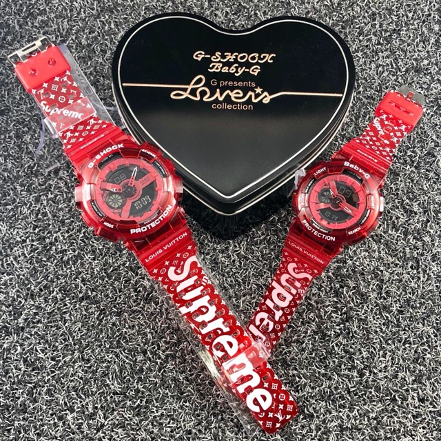 g shock x supreme