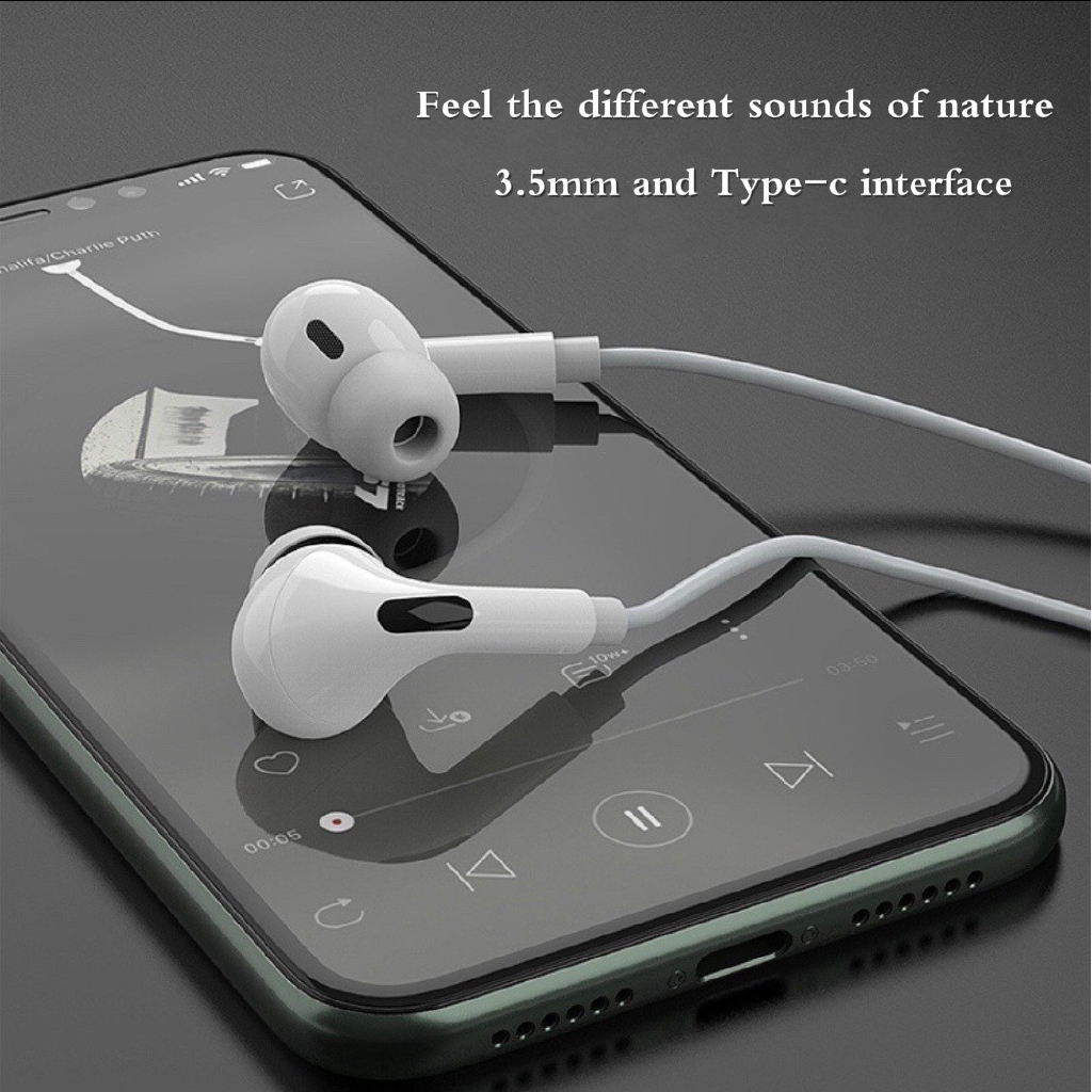 phone and headphones