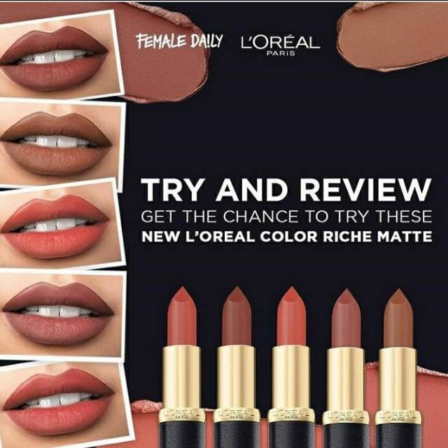 loreal color riche matte