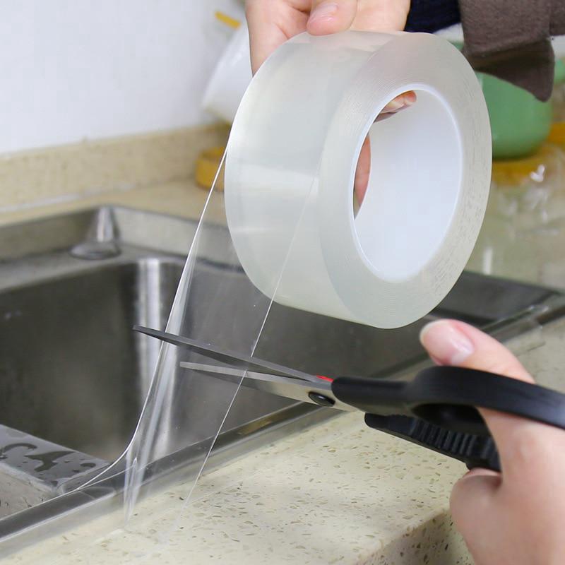 Kitchen Sink Bathroom Waterproof Self-Adhesive Invisible Sticker Tape 