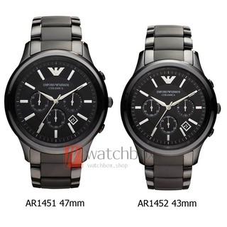 emporio armani ar1410 men's valente ceramica ceramic chronograph watch