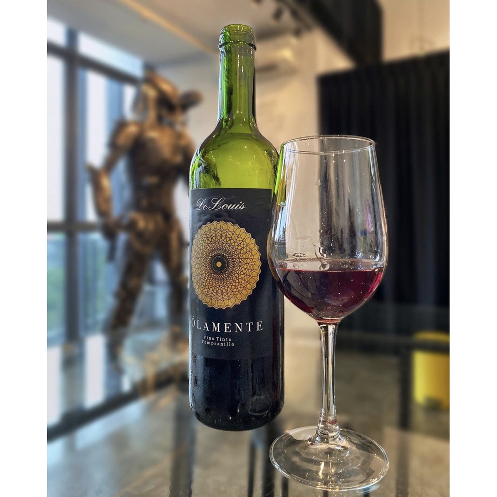 Solamente Tempranillo Red Wine Shopee Singapore
