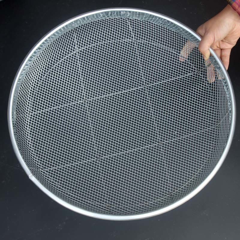 Gardening Sieve Large Sieve Sand Stone Filter Sieve Round Wire Sample