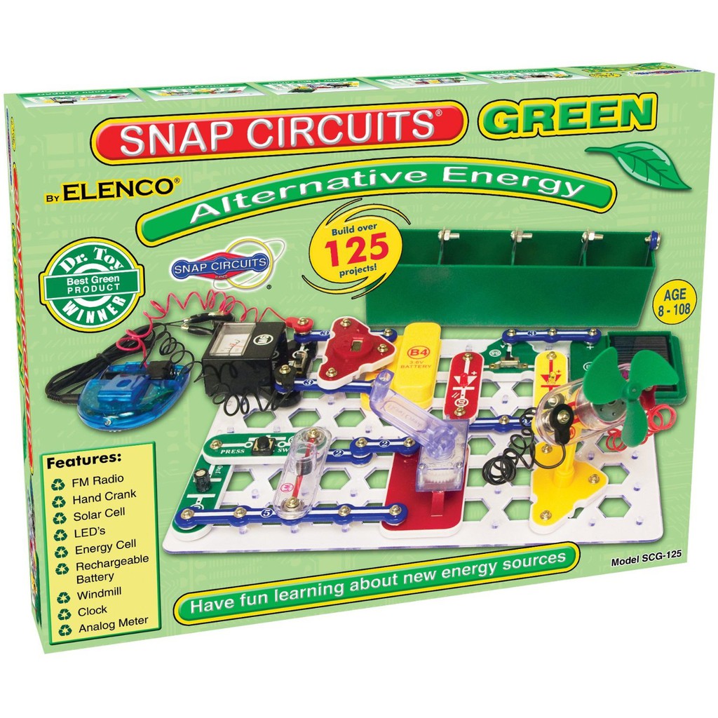 Elenco Snap Circuit Green SCG-125 