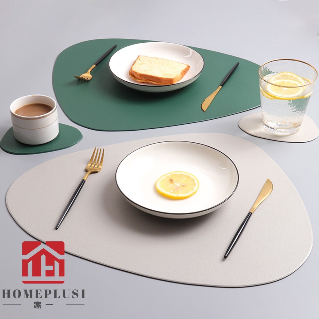 [SG HOMEPLUS1] PREMIUM Waterproof and HeatResistant Triangle Table Mat