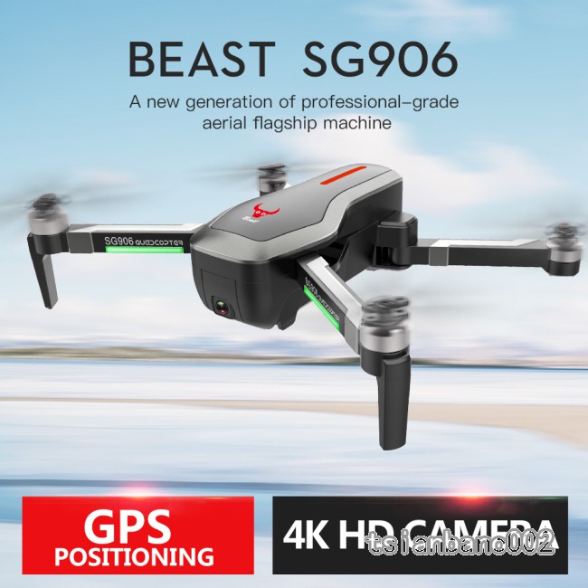 sg906 4k gps rc drone