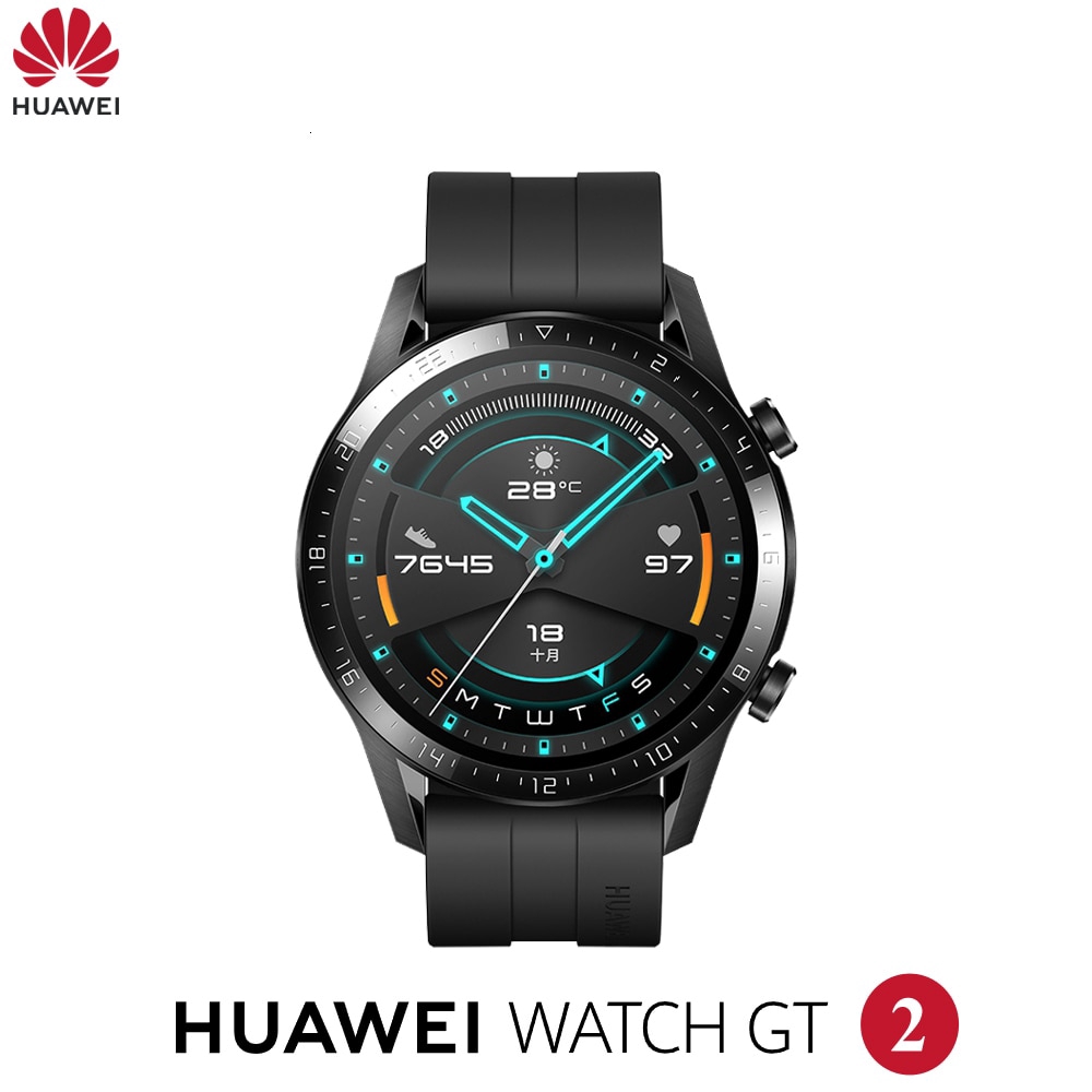hw watch gt sport tracking black