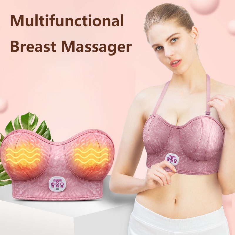Electric Breast Massager Bra Wireless Heating Vibration Breast Enhancer 5Modes Vibration Hot Compress Therapy Chest Massager Breast Enlargement | Shopee Singapore Electric Breast Massager Bra Wireless Heating Vibration Breast Enhancer 5Modes Vibration Hot Compress Therapy Chest Massager Breast Enlargement | Shopee Singapore