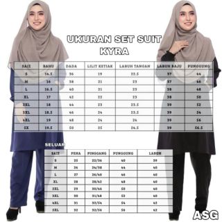 SET SUIT BAJU  BLOUSE  DAN  SELUAR  UMRAH TRAVEL HAJI MUSLIMAH 