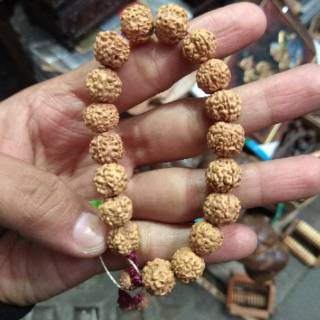  TASBIH  BRACELET JENITRI  SEEDS TOOL CALCULATE DZIKIR 