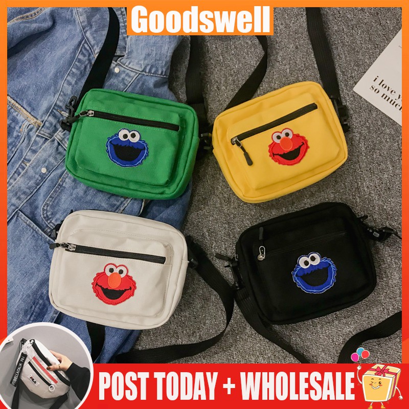 elmo sling bag
