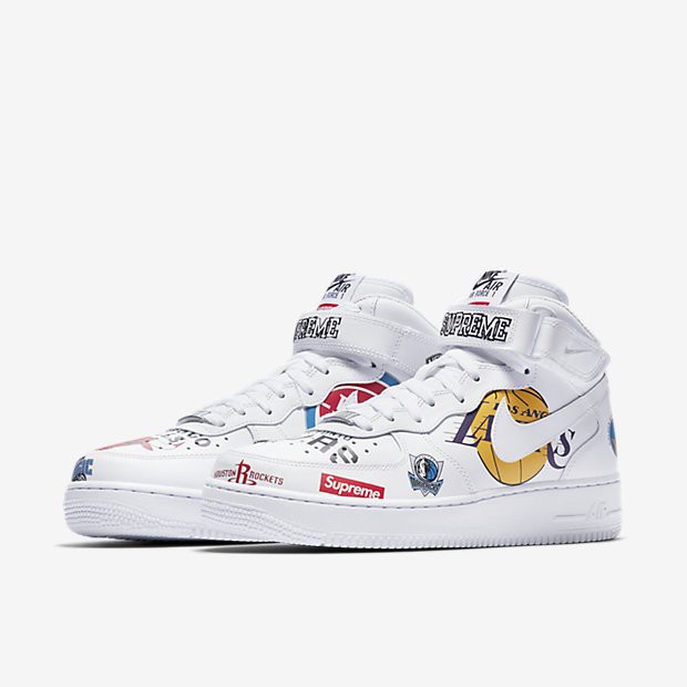 af1 x supreme x nba