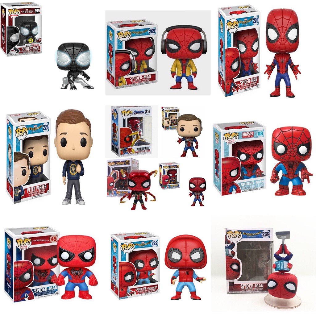 funko pop de iron spiderman