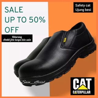 Safety Shoes Cat Slip On Men's Safety Shoes Iron Toe