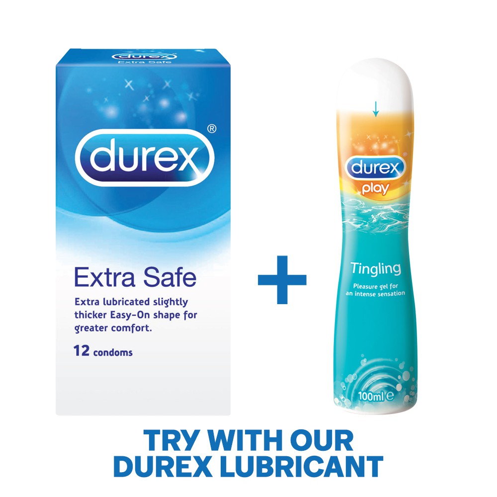 Durex Extra Safe Safest Condoms 18s Shopee Singapore