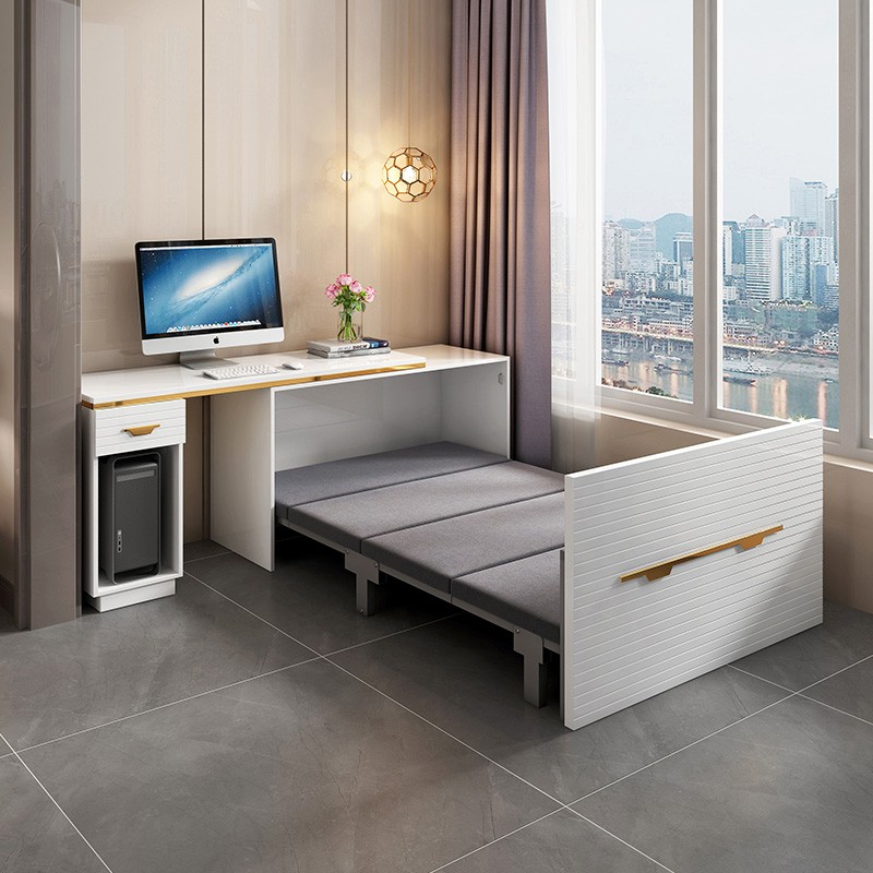 😍Ready stock😍 Multi-functional folding cabinet bed small-family study