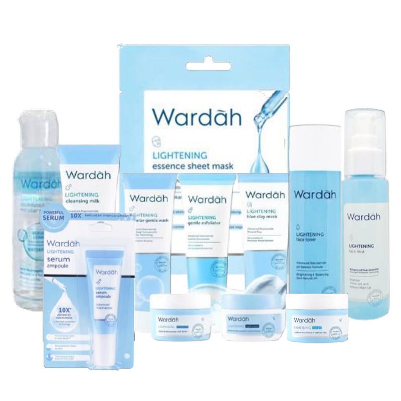 Omwardah Unit Lightening Series Day Night Serum Cleanser Toner Shopee Singapore