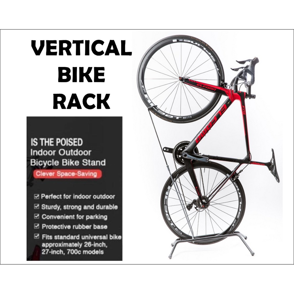 2 bike vertical stand