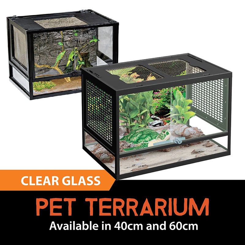[Resun] Pet Terrarium Tanks (40 60cm) Shopee Singapore