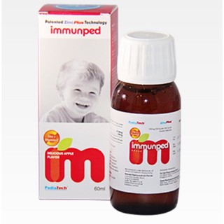 Image of thu nhỏ (Expiry: June 2024) Immunped Syrup (Vitamin C + Zinc for children) #0