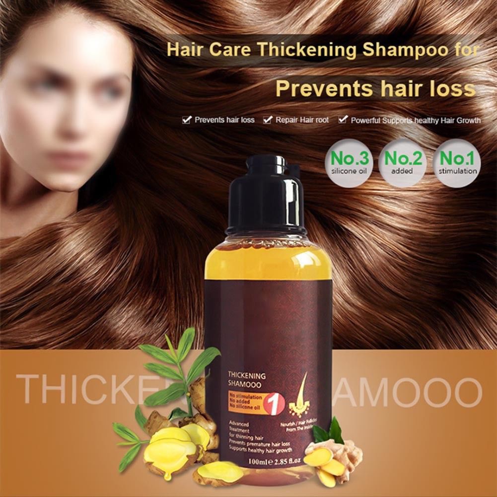 100 Authentic 1 Bottle Herbal Ginger Hair Shampoo Essence