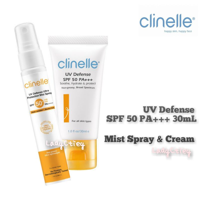 clinelle uv defense ultra protection mist spray