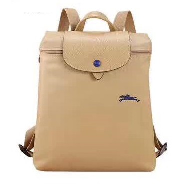 Longchamp 1699 Club Le Pliage Backpack Beige 70th Anniversary Edition