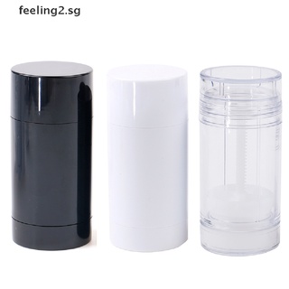 {feel} Empty Reusable Deodorant Bottles Twist-Up Tube Refillable Leak-Proof Containers