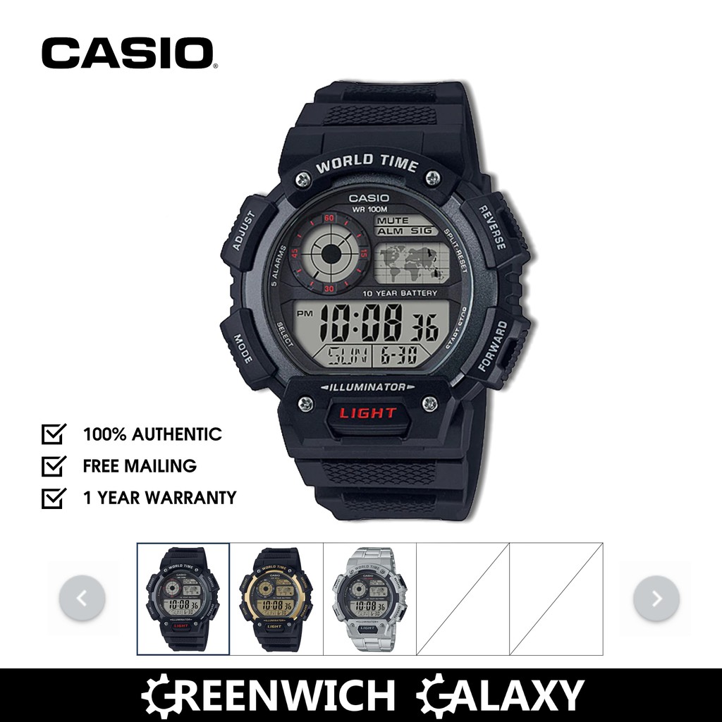 changing time on digital watch