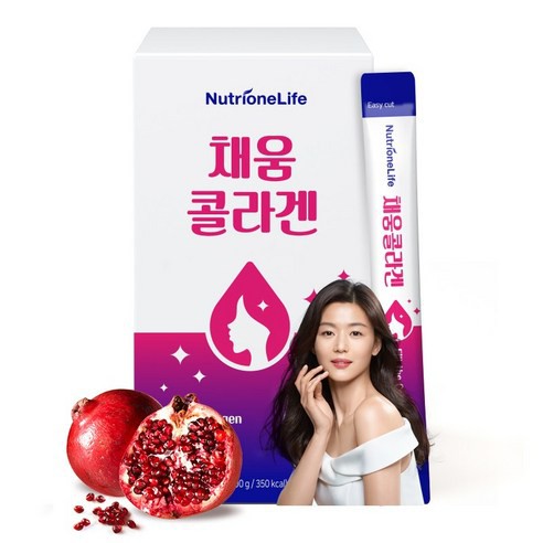 Koreabestpick Nutrione Pomegranate Low Molecular Collagen Lactic Acid Bacteria Vitamin C 50 Pack Complex Skin Nutrition Fill Collagen Jeon Ji Hyun Lab Shopee Singapore