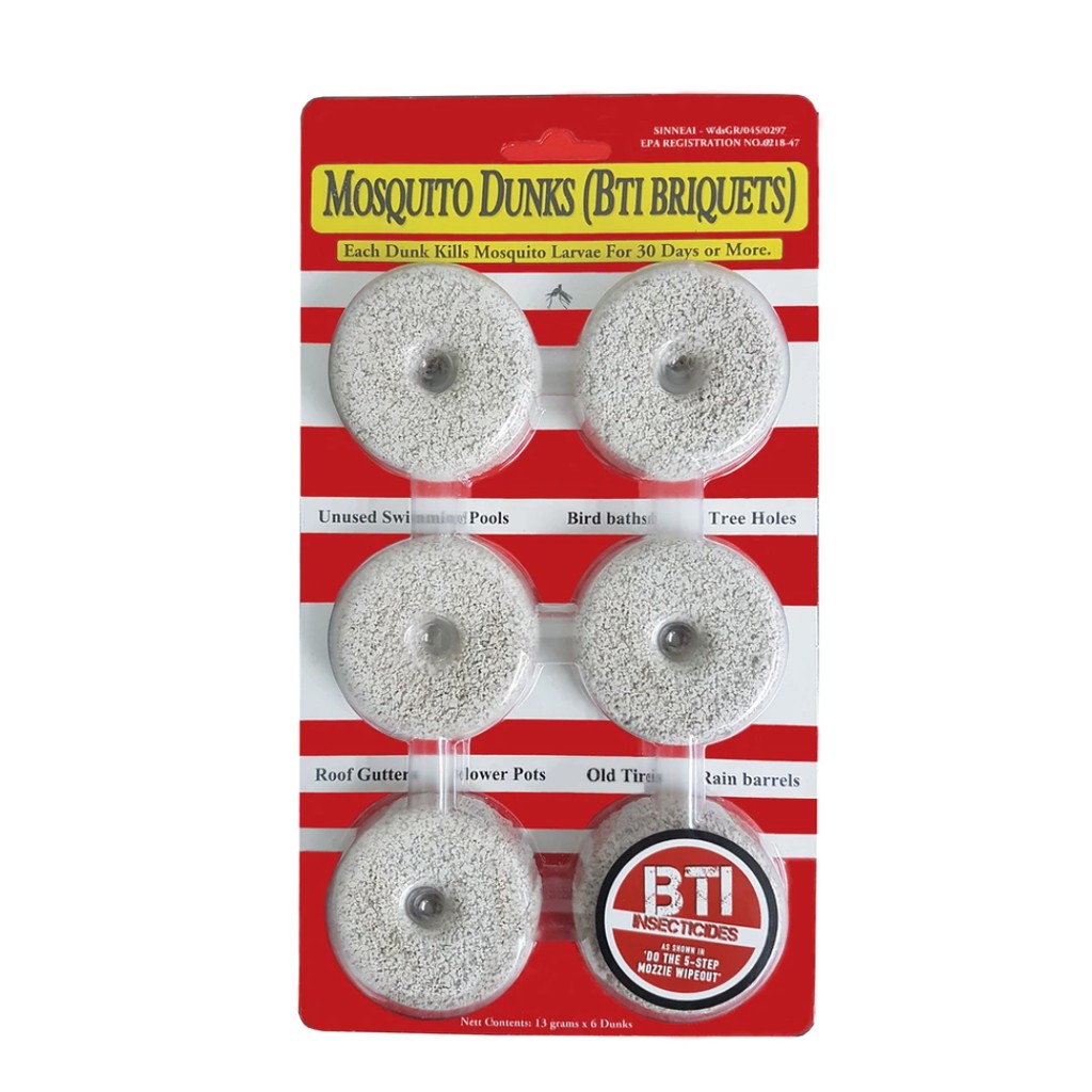 Mosquito Dunks CONTINUOUS MOSQUITO CONTROL NonToxic Mosquito Bti