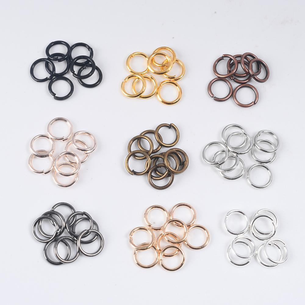 non-brand 100 Gold 10mm Jump Ring Jewellery Making Findings 